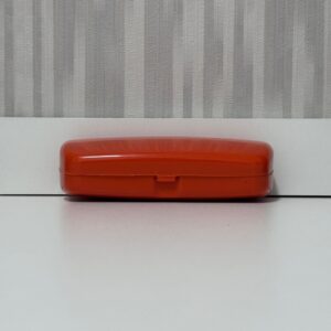 Estojo Receituário Injetado M7 Laranja Gravado Silk